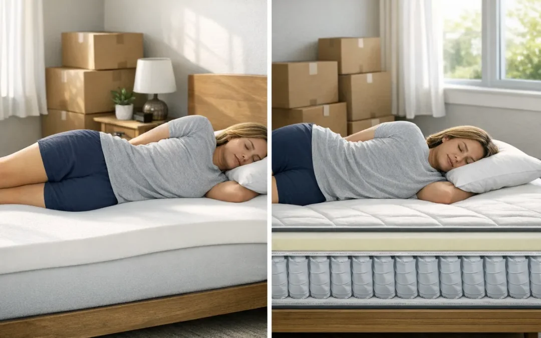 Top 7 Differences: Hybrid vs Foam vs Innerspring Mattresses