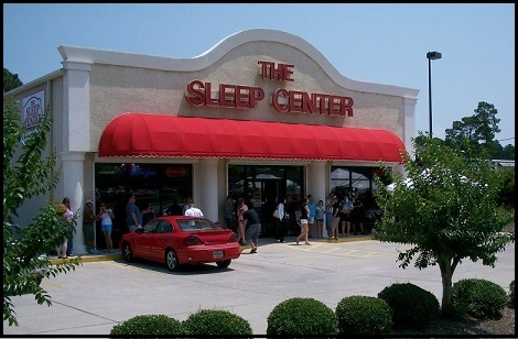 The Sleep Center storefront in Panama City, Florida